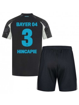 Bayer Leverkusen Piero Hincapie #3 Replika Tredje Kläder Barn 2024-25 Kortärmad (+ byxor)